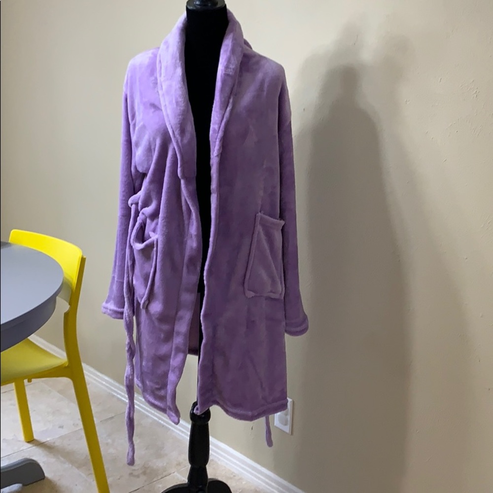 Plush robe